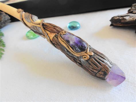 Crystal spell wand